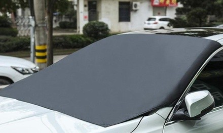 efamilymart Universal Fit Magnetic Snow and Ice Windshield Cover