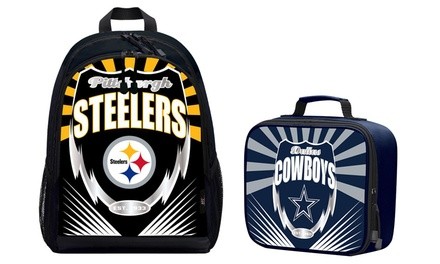 The Northwest Company NFL Lightning Backpack or Lunchbox