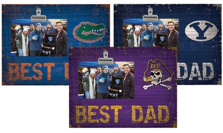 Fan Creations NCAA Best Dad Clip Frame