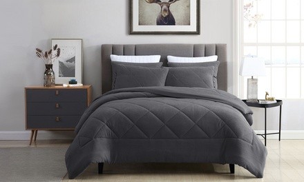 Luxury Home Soft Fleece and Microfiber Comforter Set (2- or 3-Piece)