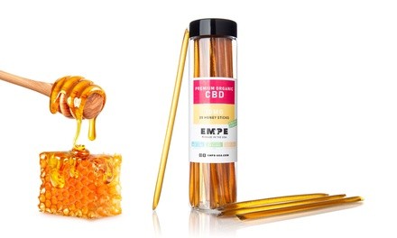 Empe CBD 10mg Honey Sticks (25-Count)