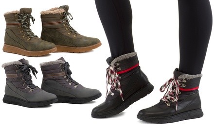 Olive Street Pinky Comfort Hiker Bootie (Up To Size 11) | Groupon Exclusive