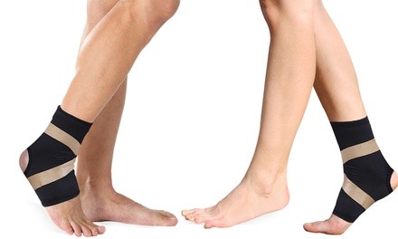 Unisex Copper-Infused Compression Ankle Sleeve