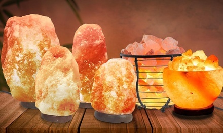 Natural Crystal Himalayan Rock Salt Lamps