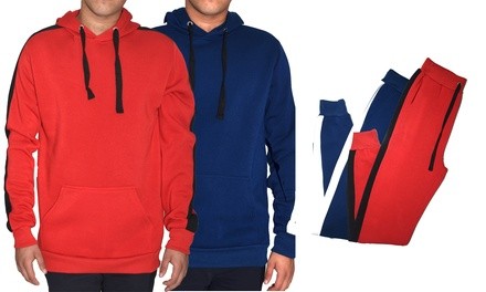 Men's Tech Fleece Pullover Hoodie and Jogger Set (S-2XL)