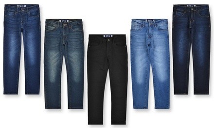 Boys' Straight Skinny Leg 5-Pocket Jeans
