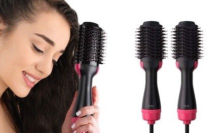 One Step Hair Dryer Brush 3-in-1 Hot Air Straightener Curler