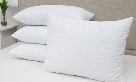 SensorPEDIC Quilted Shredded Memory Foam Pillow (2- or 4-Pack)