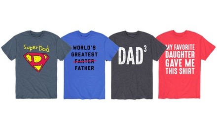 Men's Humorous Father Tees (S-3XL)