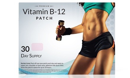 Vitapatch Vitamin B12 & Guarana Topical Slimming Patches (1-, 3-, or 6- Pack)