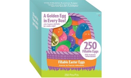 Fillable Easter Eggs (250-Pack)