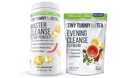 Tiny Tummy Master Cleanse & PM Tea Cleanse (Combo)