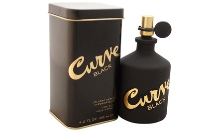 Liz Claiborne Curve Black Eau de Cologne for Men (4.2 Fl. Oz.)