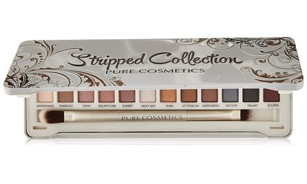 Pure Cosmetics Stripped Collection Eyeshadow Palette (12 Colors)