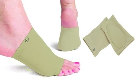 Gel-Infused Arch-Support Foot Sleeves (2-Piece)