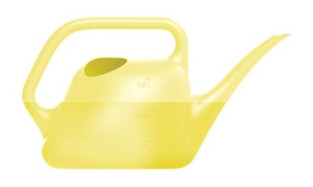 Fiskars 434157-4004 Watering Can, 1.5 Liter, Yellow