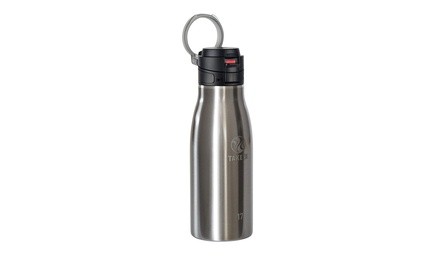 Takeya 51274 Traveler Double Wall Water Bottle, 17 oz.