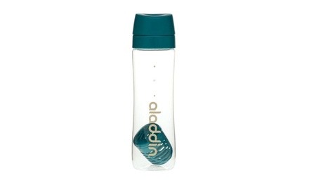 Aladdin 10-01785-042 Infuse Water Bottle, Clear/Blue, 24 Oz 