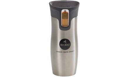 Keurig 118714 Stainless Steel Travel Mug, 16 Oz