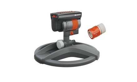 ZoomMaxx Oscillating Sprinkler on Weighted Sled Base