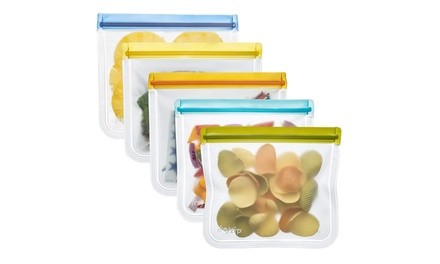 Reusable storage bag 5 pieces