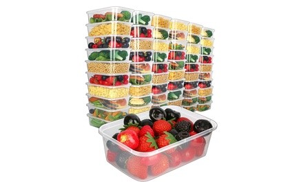 60pk,25oz Food Storage Containers with Lids