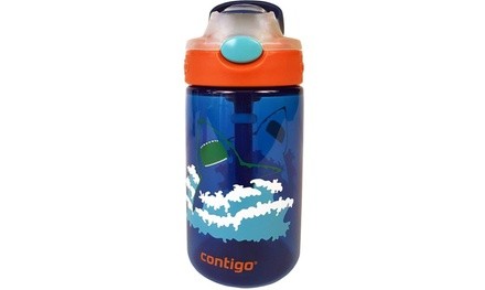 Kids Water Bottle 14 oz Blue