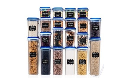 40 Pc Food Storage Containers 20 Container Set