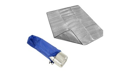 Outdoor Camping  Thermal Sleeping Mattress Mat Pad Waterproof Aluminum Foil EVA