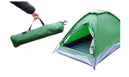 Waterproof Camping Tent Outdoor Hiking Double Layer Backpack 2 Person