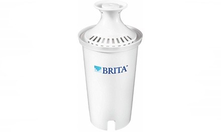  Brita Standard Replacement Filters for Pitchers and Dispensers, 1ct, White 