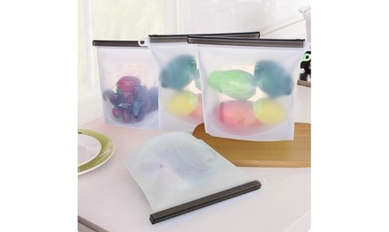 Silicone Food Bag Leakproof Vacuum Sealed Bag