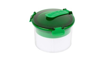  Casabella Guac-Lock Container, Green/White 