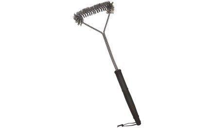 Onward Grill Pro Stainless Steel Tri-Head Grill Brush 77641