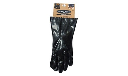 Blue Rhino 00374TV Insulated BBQ Gloves Black