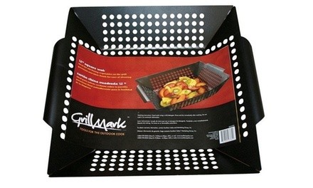 Grill Mark 98121A Steel Square Grill Topper Wok