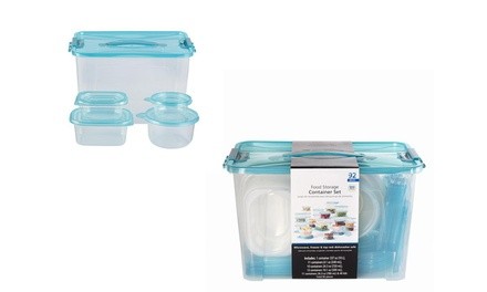 Useful 92 piece Food Storage Container Set