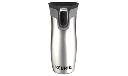 M.Block & Sons 118714 Keurig 14 oz. Stainless Steel Travel Mug