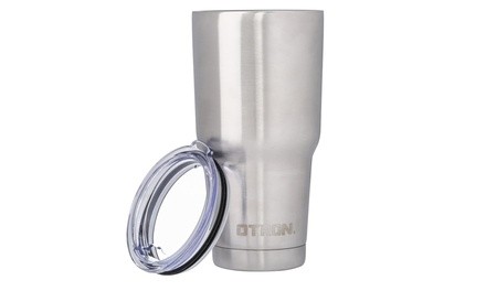 OTRON Tumbler Double Wall Vacuum Insulated Stainless Steel Travel Mug, 30 oz.