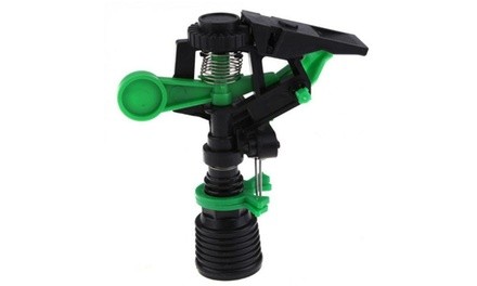  360 Degree Adjustable Rotating Water Nozzle Impulse Sprinkler