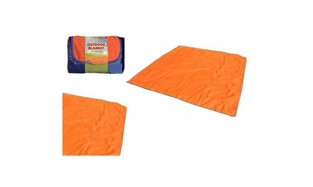 New Excellent Outdoor Blanket Pad Coppertone Fleece Water Resistant