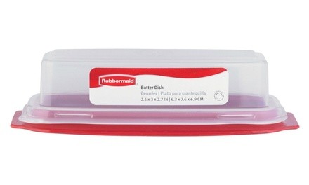 Rubbermaid 1777193 Servin Saver Butter Dish, 1/4 Lb