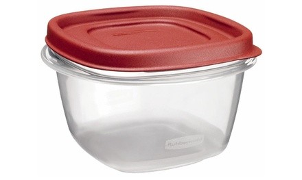 Rubbermaid 1777085 Food Storage Container, 2 Cup, Square