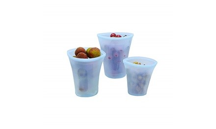 Silicon Cups set of 3