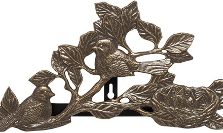 Whitehall Chickadee Hose Holder (French Bronze)