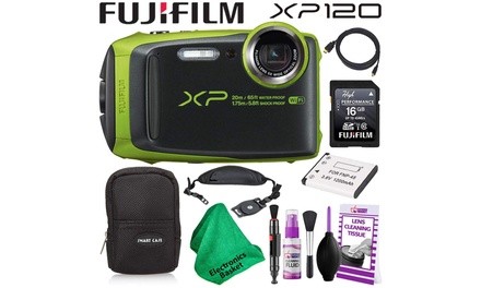 Fujifilm FinePix XP120 600019756 Waterproof Digital Camera Lime Budget-Friendly 