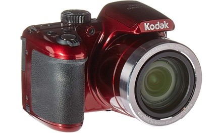 Kodak AZ401RD Point  Shoot Digital Camera with 3