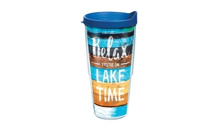 Tervis 1250219 Relax Your're On Lake Time Tumbler, Tritan