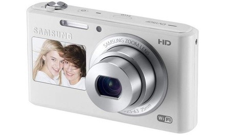 Samsung DV150F 16.2MP Smart WiFi Digital Camera with 5x Optical Zoom and 2.7