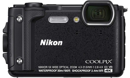 Nikon W300 Waterproof Underwater Digital Camera with TFT LCD, 3